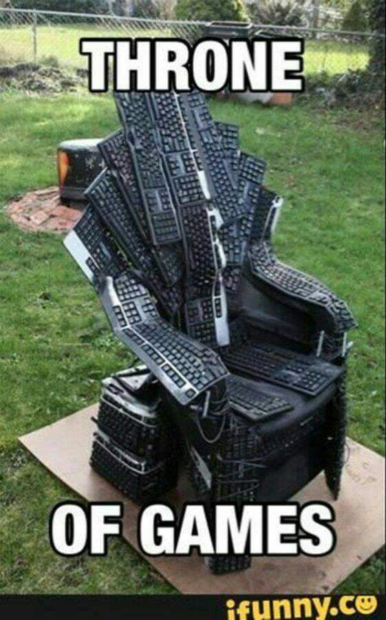 Asymmetricwarfa's tweet photo. Just Play! 
#gaming #gamingmeme #gamerslife #GamersUnite #gameofthrones8 #gamers https://t.co/l8twyvdTtC