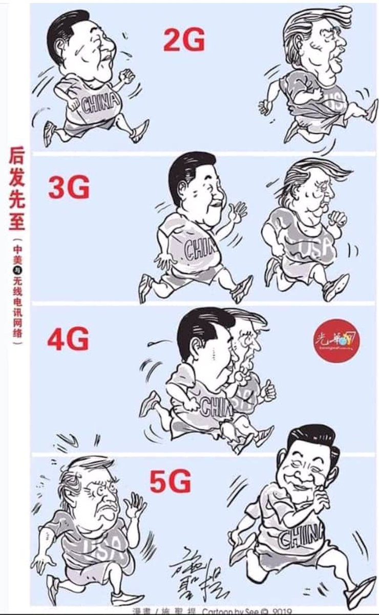 JuanenSerrano's tweet image. A bit late to star a #tradewar, isn´t? #Huawei #TechColdWar