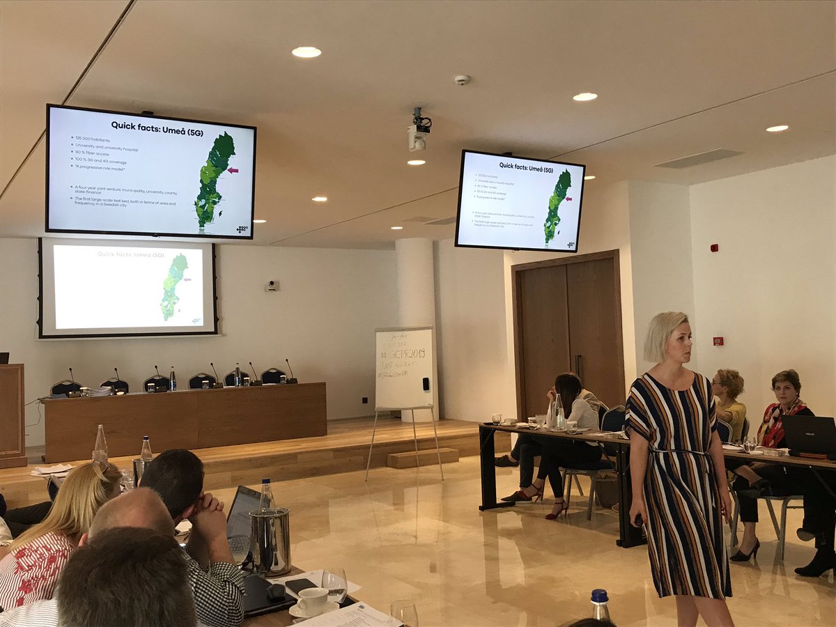 <a href="/johannastenmark/">johanna stenmark</a> <a href="/PunktPR/">Punkt PR</a> about 5G. Very interesting insights from Sweden and their involvement in this enabling technology #GCPR2019