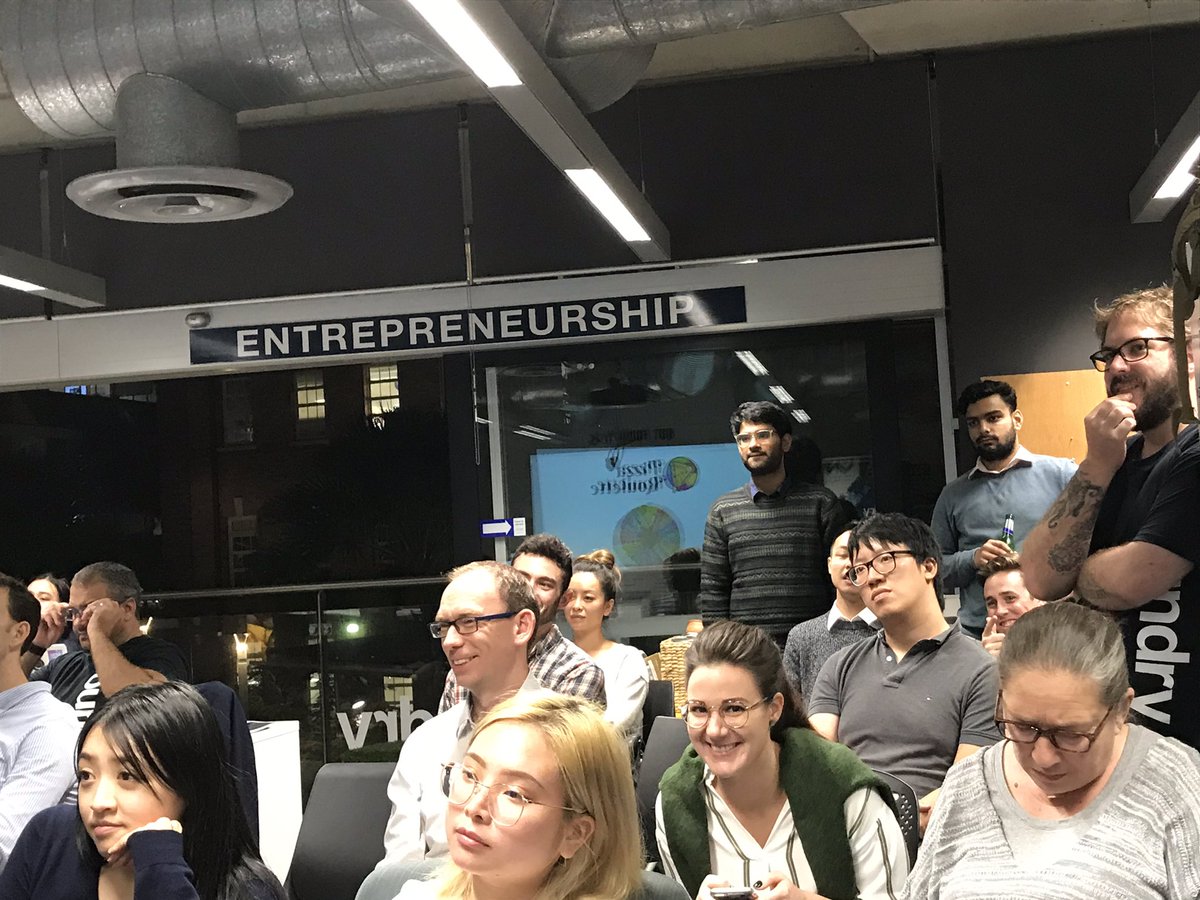 QUTEship's tweet image. #Pizza roulette = fun times @qutfoundry #IDEASlaunched (&amp;amp; clever tech to make it work)