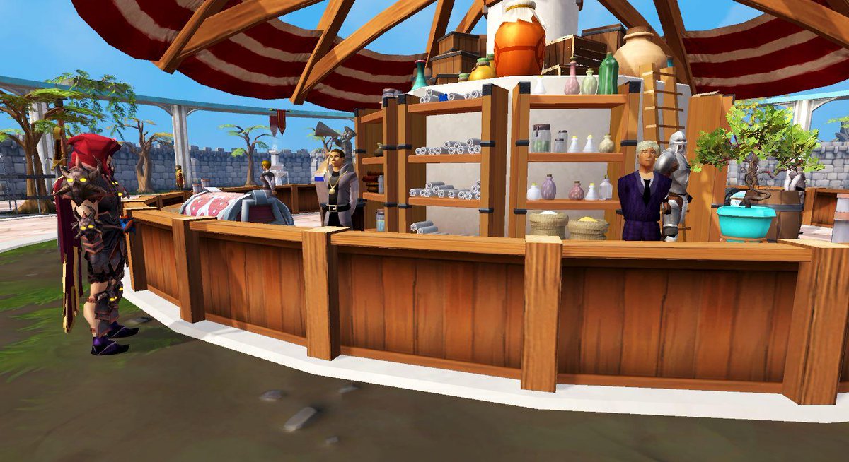 RuneScape's tweet photo. Have you heard the latest news about Bank Improvements &amp; Placeholders?

💬 Info: https://t.co/v7c2BRQwhf
🔧 Beta: between July and September 2019
🎥 Gameplay: https://t.co/2vqZepl088 https://t.co/zxGwE5U6mo