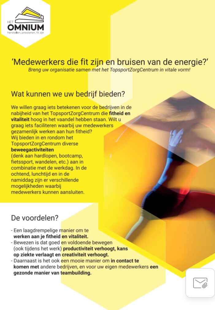 HetOmnium's tweet image. Wie #fit en #vitaal is, werkt met meer plezier en energie!  Voor zowel werknemers als werkgevers een groot voordeel.
