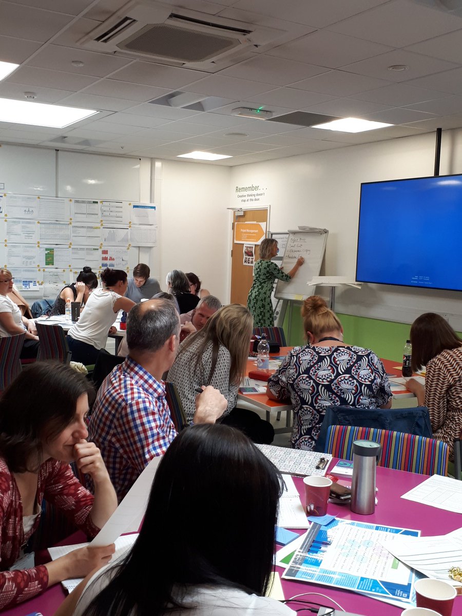 Still going strong in the afternoon session. All ideas welcome, making sure we get all of this good stuff captured <a href="/RoyalAcademyIm1/">Royal Academy of Improvement</a> @MariaRCRH1 #QSIR
