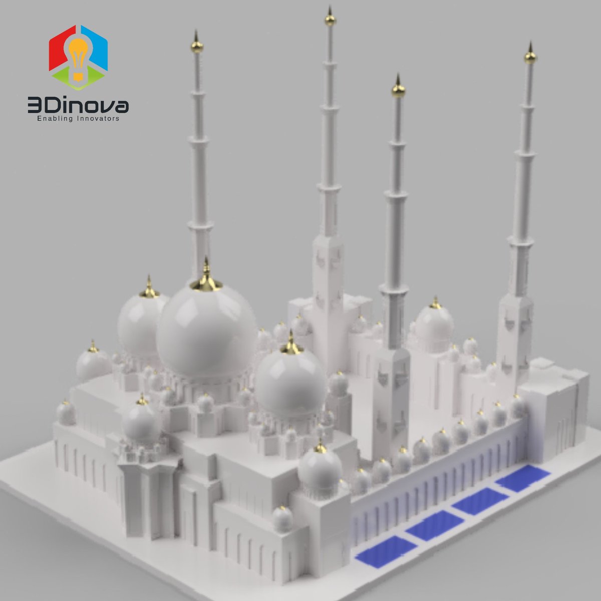 3Dinova's tweet photo. Check out 3Dinova's 3D Models library. All our 3D are specially designed for 3D printing! Visit our library page on our website and start 3D printing! https://t.co/E5KFoCIQXj

#3Dprinters #3dprinting #3Dmodels #sheikhzayedmosque https://t.co/1aO2vskW6r