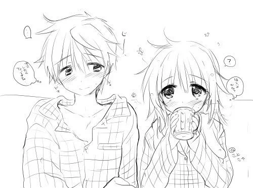 1億年前に描いた創作兄妹キッス再掲の祭④ #キスの日 #私の兄妹が性癖に刺さる人に届いて欲しい
#お兄ちゃんは犯罪者 