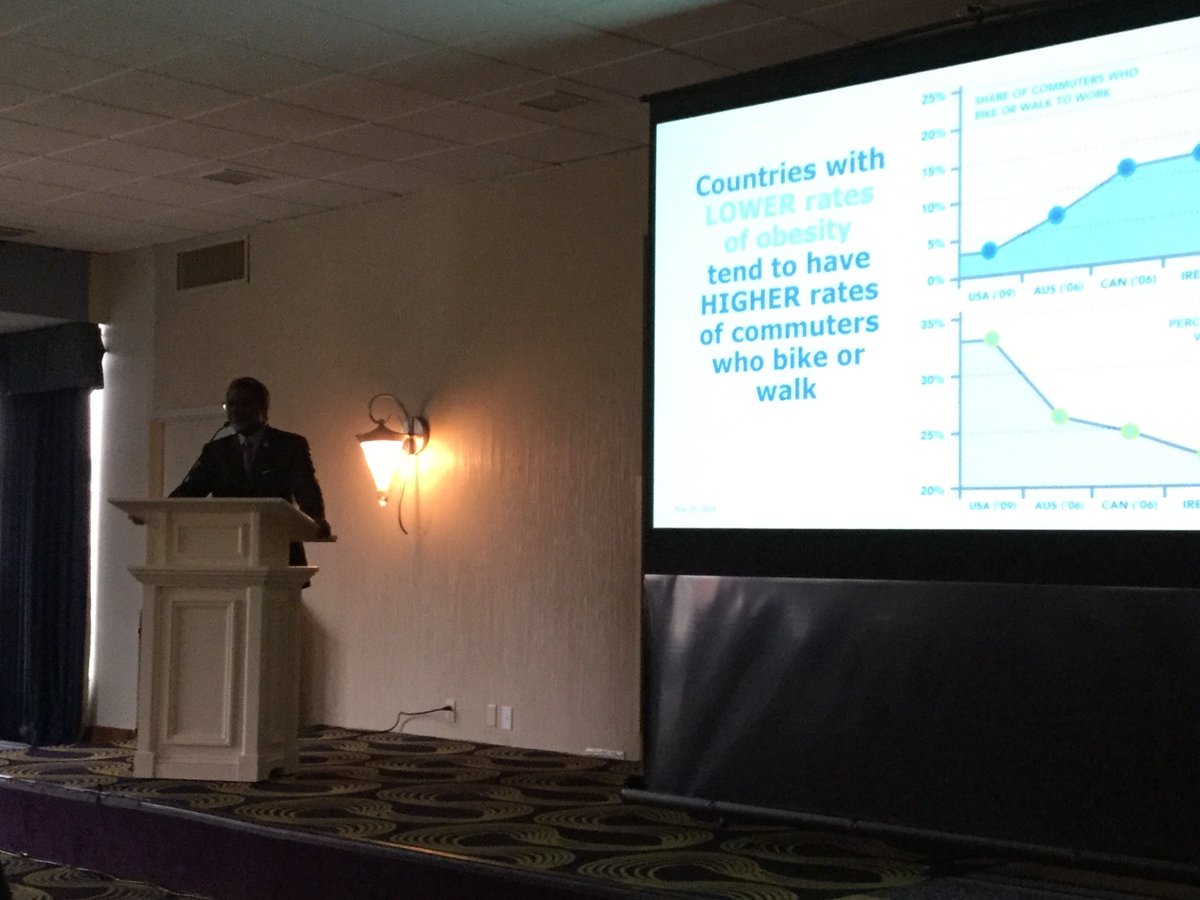 CommonGroundH's tweet photo. Wade Norwood is welcoming people to the #ActiveTransportationSummit #IdeasIntoMotion and inviting people to consider health as we look at transportation policy. https://t.co/d5b2HNRO6p