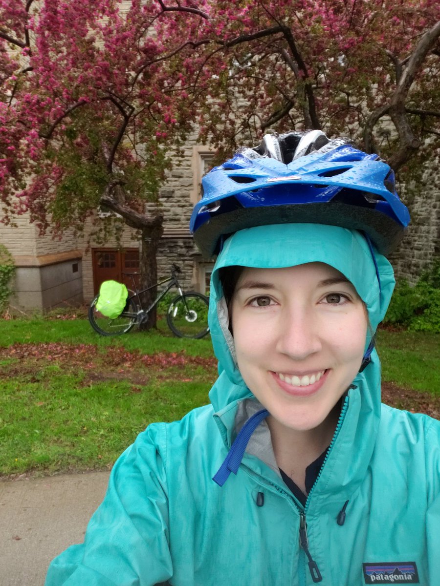 bhundey's tweet photo. Who experienced that downpour?
@WATS_UWO
Rain suit on?π©π½β
Panier jacket on?π²β
Good. To. Go. π΄ββοΈβ
#activewestern https://t.co/AdtrSoYAUl