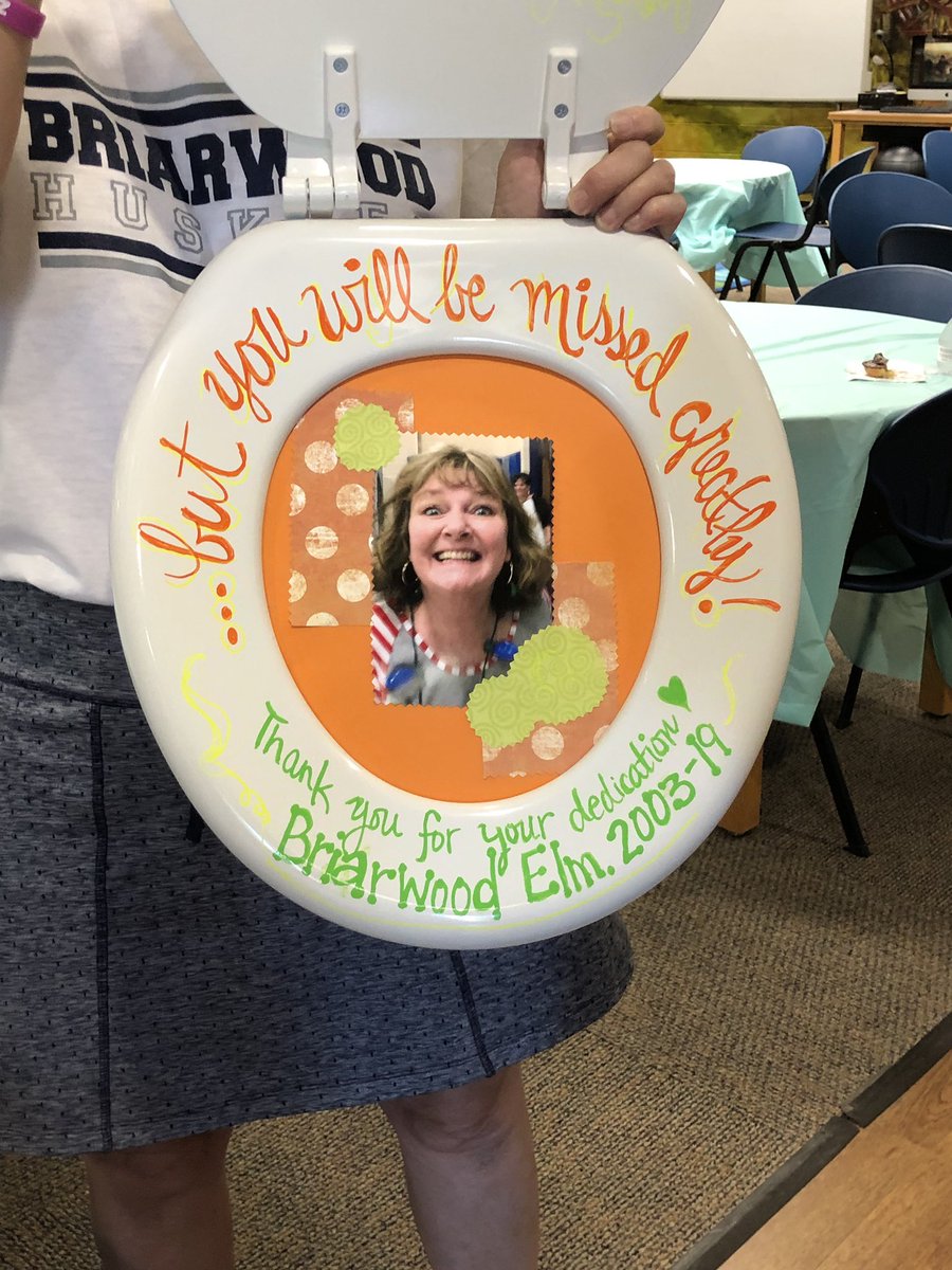 BriarwoodES's tweet photo. We wish our fantastic Pam Bell a relaxing and exciting retirement. #BErested #BEmissed She will be missed by all Huskies. https://t.co/8OGc3mN226