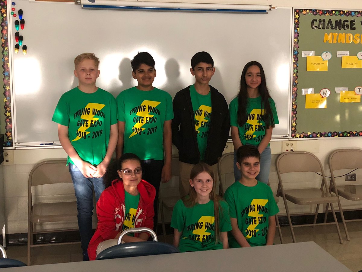 teach_learn_20's tweet photo. These students were so articulate in their beliefs at the GATE Expo.  I couldn’t be prouder!  The future is in fine hands with these students guiding the way! #esd20learns https://t.co/ydqY0VDSI4