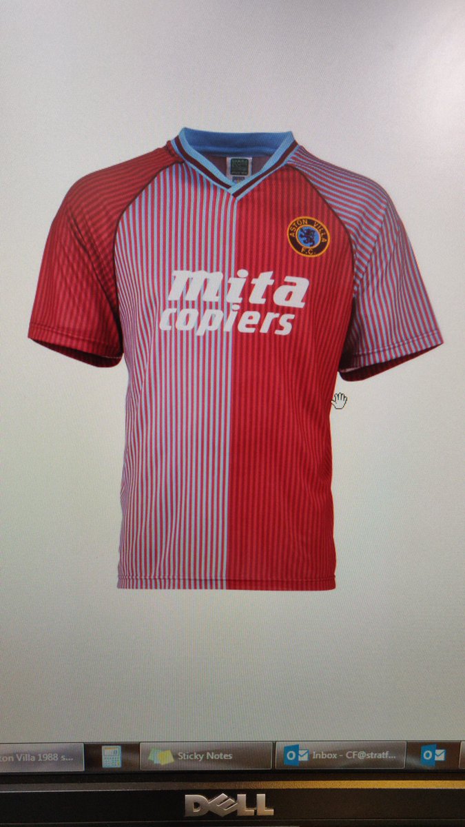 floody555's tweet photo. @one2elevenkits @TheVillaYamYam It's on its way 88' home shirt 👊🏻 #avfc #retro #uyv #PartOfThePride https://t.co/fqxupQB4i7