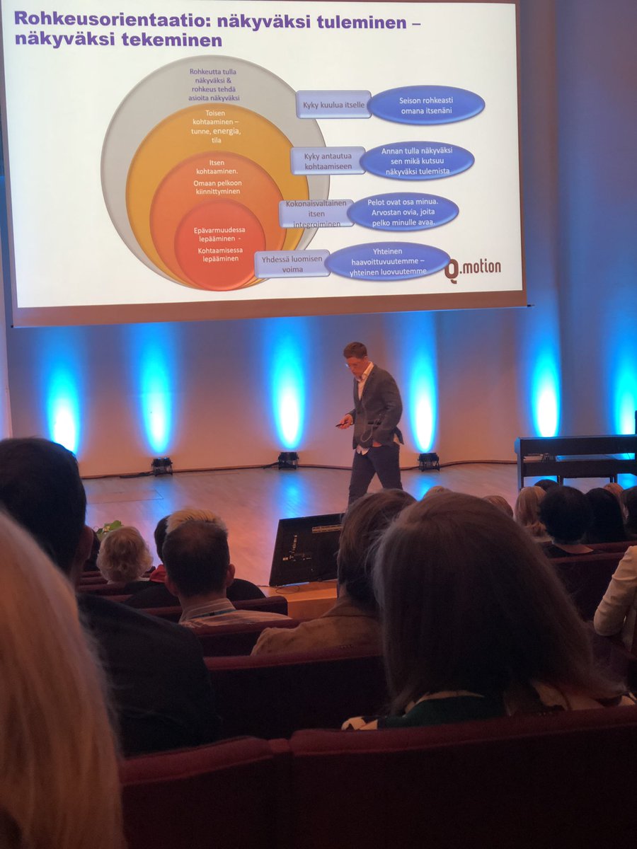 SariAjanko's tweet photo. Lavalla ihan juuri nyt - mahtavan hieno ja rohkea ihminen, rakas ystävä ja kollega Ira Y. Lange.
Pelkoa kohti ❤️❤️
Ja kirjakin jo painossa. 👍
WholeBody Focusing mainittu 😍
#coachingtosuccess2019 https://t.co/KWuihQRy7Q