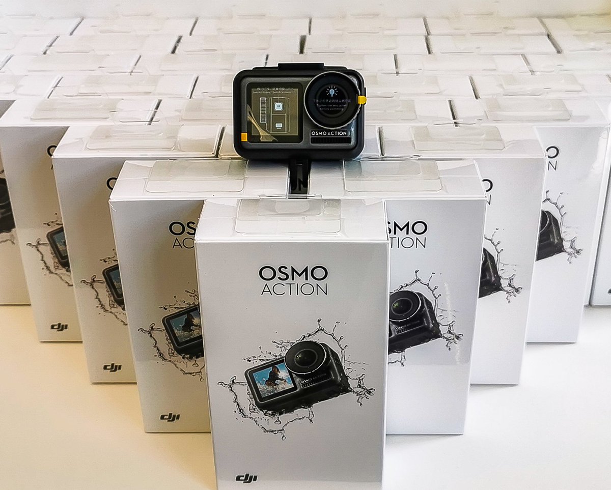 DJIStoreSofia's tweet photo. 👋 Hello friends, we are very happy to let you know that the new DJI "Action Camera Osmo Action" is already available.

🌐 For order or information click here:

💻 https://t.co/0xbYu8Hmrr https://t.co/hhkX9NF40B