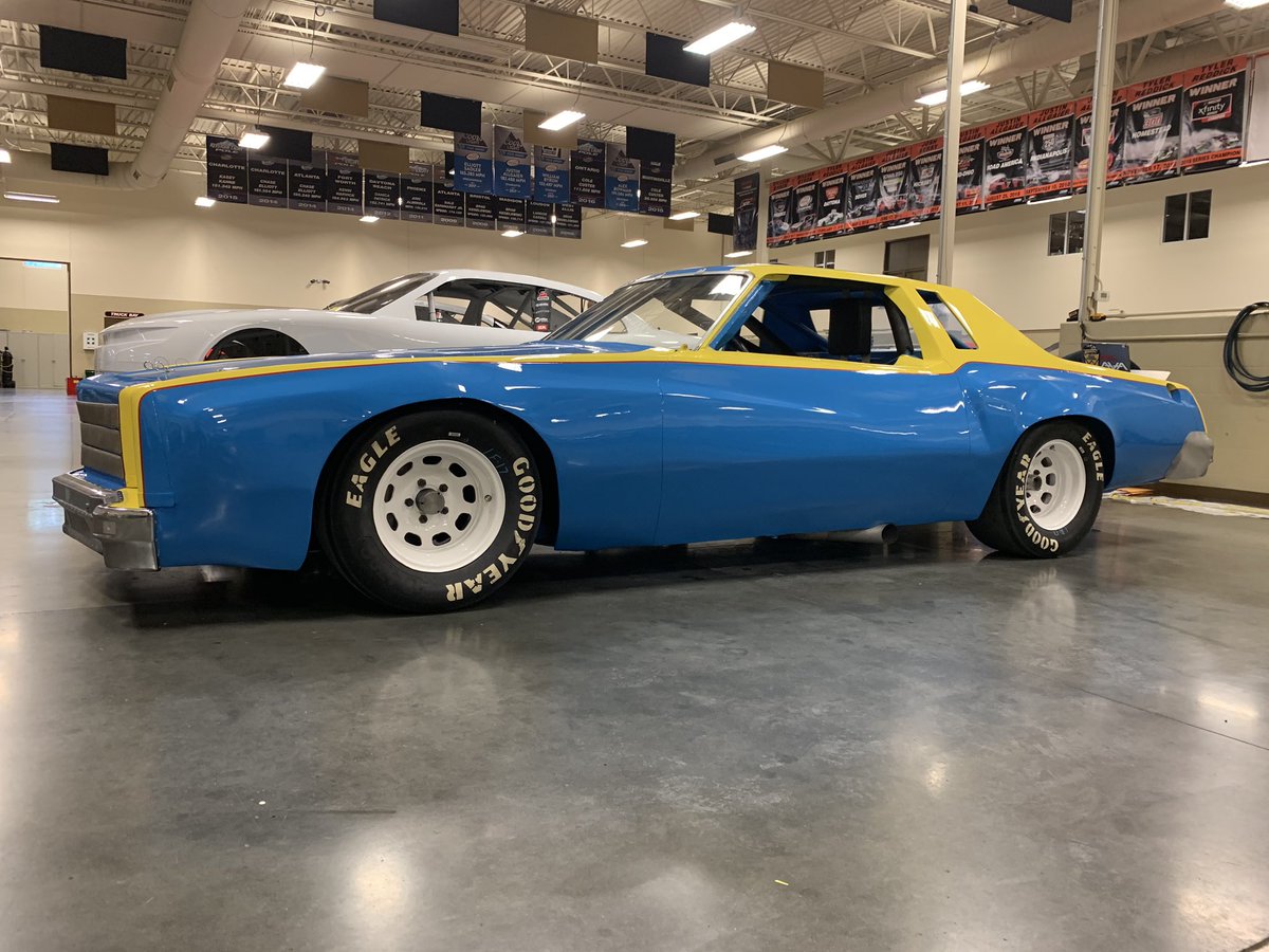 DaleJr's tweet photo. Quick update on 1980 Championship winning Dale Earnhardt Monte Carlo. New paint. Decals next. Stay tuned. https://t.co/0gN3qG38Yu