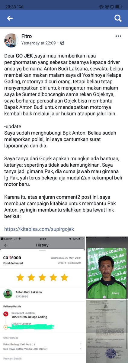 Mungkin banyak bajingan di antara kita, tapi orang baik selalu ada.