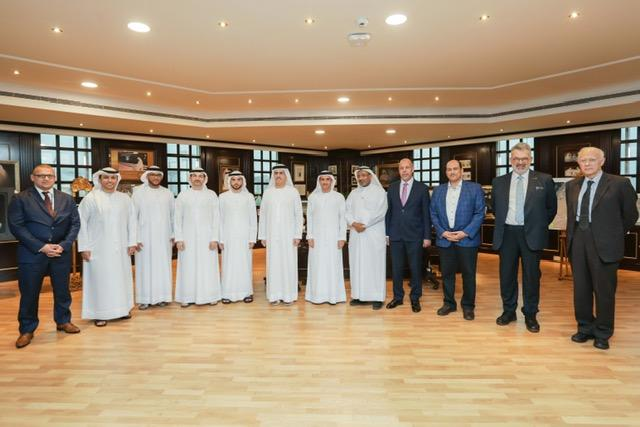 I've been helping DEWA become certified to ISO18404 for their Lean Management System. Here I am with Mike Stone of Services Limited and H.E Saeed Mohammed Al Tayer, MD &amp; CEO of DEWA, as well as senior staff and Key Lean personnel from the company.