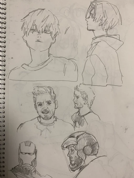 見せられる絵がないので落書きを 