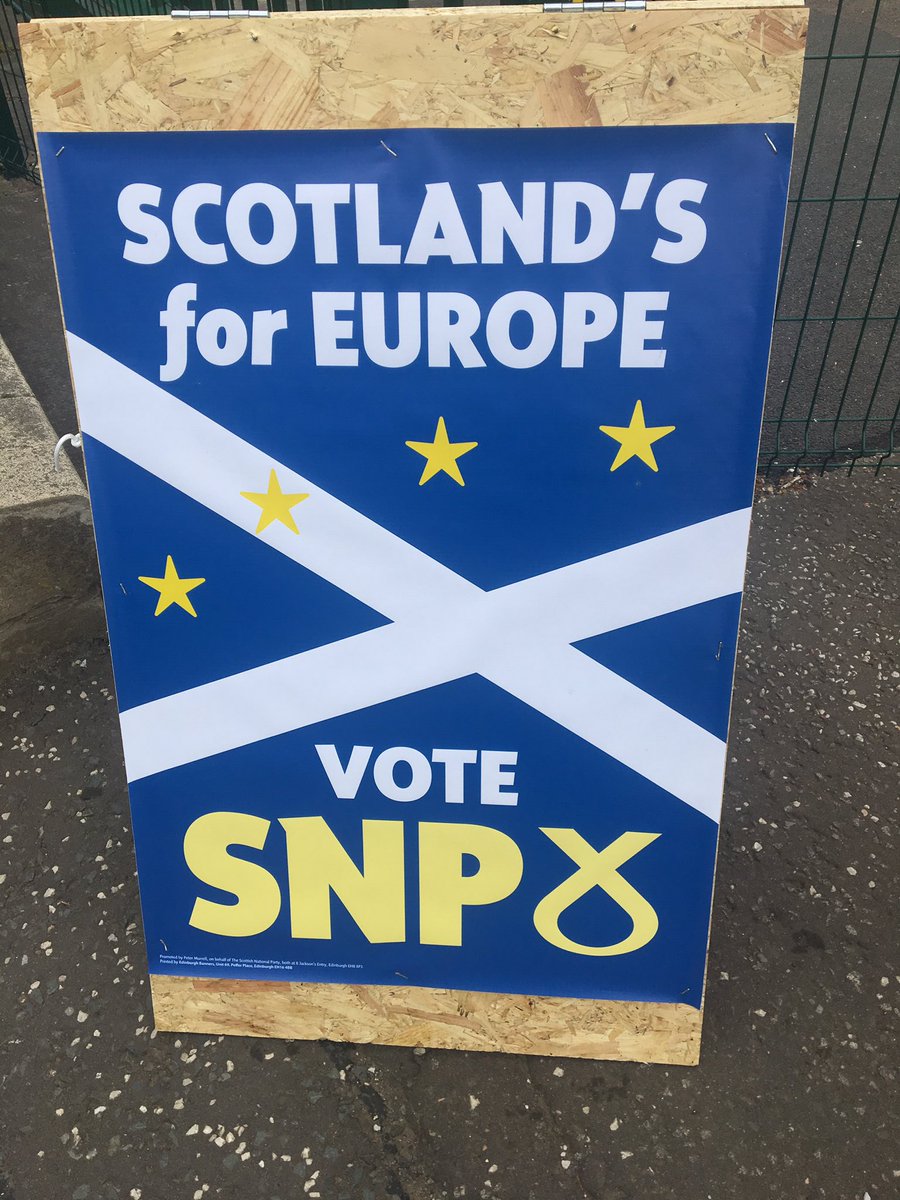 joannaccherry's tweet photo. Great to be out &amp; about with @SNP_Sighthill activists @DavidDhenry &amp; @BerenMclaughlin at #Murrayburn Primary School. Proud to hear the turnout is brisk across my #EdinburghSouthWest constituency #VoteSNP #EuropeanElection2019 #StopBrexit https://t.co/8BCkniLxBJ