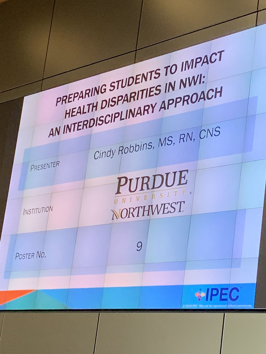 Nisrn77's tweet image. Sharing our IPE experiences #IPECspring19 #PurdueNorthwest