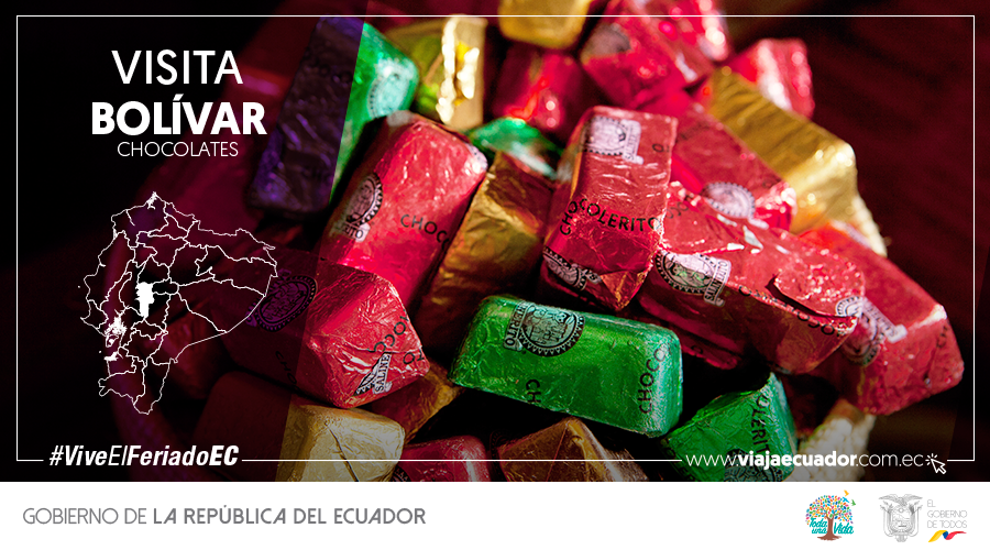 mintur_zonal8's tweet photo. Degusta los chocolates de Salinas de Guaranda. ¡Un verdadero manjar al paladar! 😋
 
 😎 #ViveElFeriadoEC en Bolívar y déjate cautivar con el sabor de los dulces de canela, menta, ají, whisky y el conocido “pájaro azul”.   

Planifica tu viaje en https://t.co/tnIZUQYg8T https://t.co/Bc5LWV47cc