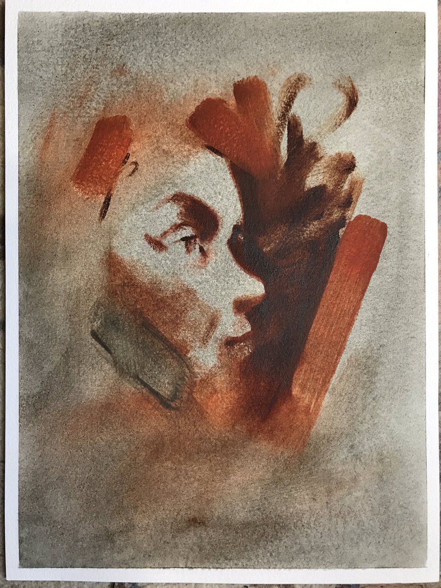 jasonmbentley's tweet image. The world presents itself differently for us all. But we become the same in our endeavor to face it. 
.
.
.
.
#oilpaintingart #archesoilpaper #earthycolors #chicagopainter #humancondition #wearedifferentbutthesame #jasonmichaelbentley