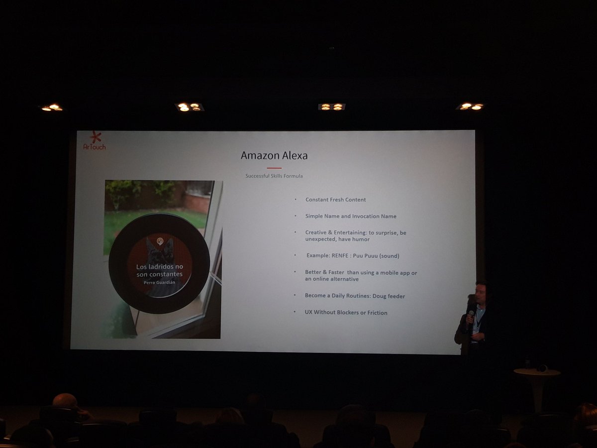 ¿Cómo sacamos el mayor provecho a los asistentes de voz para utilizarlos en nuestro producto? <a href="/armandoavila/">Armando Avila Kramis</a> da los aspectos básicos para triunfar con el #VoiceTech. #DisruptersDay