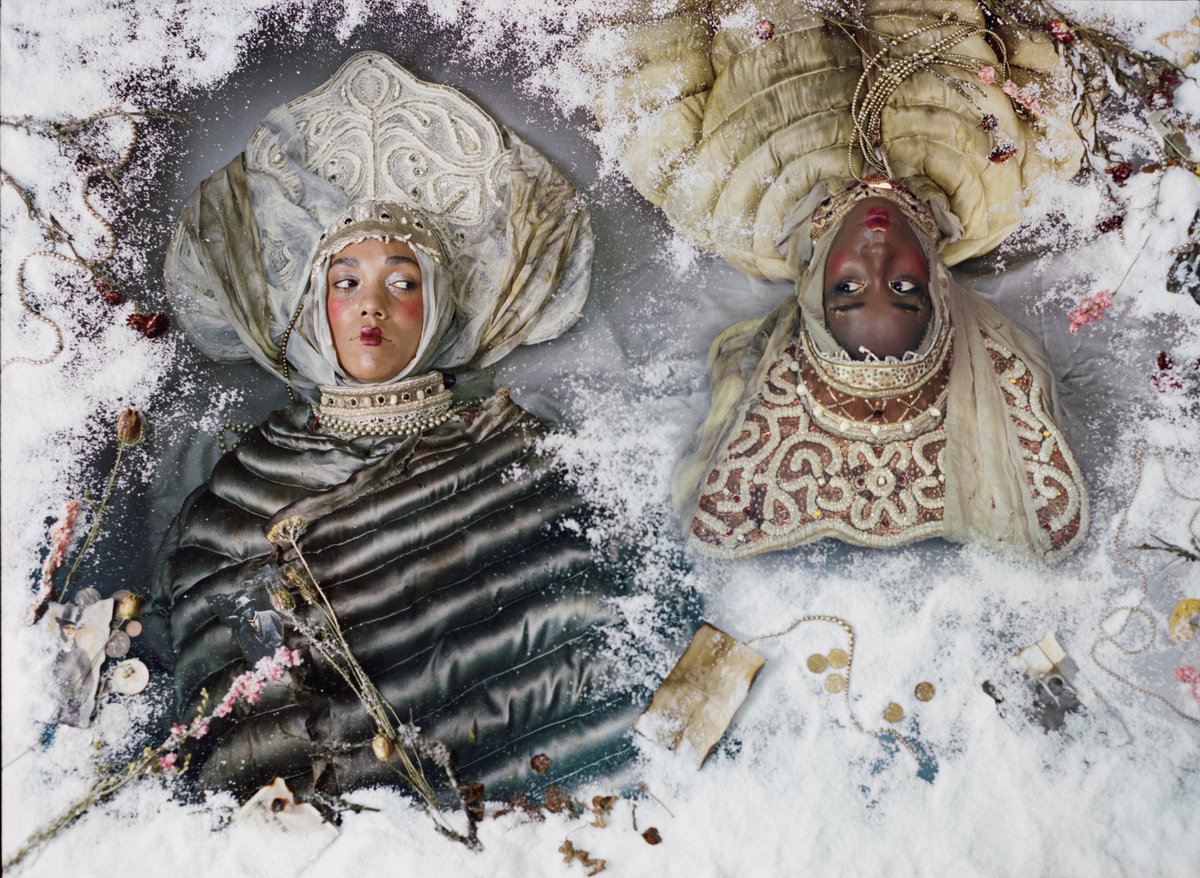 #Rambert201920 Aisha and Abhaya (meaning ‘hope’ and ‘fearlessness’) is a new stage work that brings together the visual story-telling of director <a href="/kibwetavares/">Kibwe Tavares</a> and Sharon Eyal’s emotive choreography...