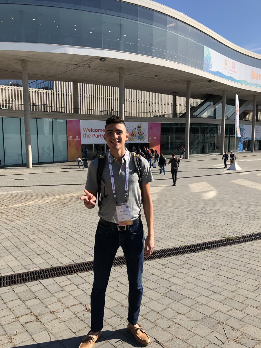 the_only_nic's tweet photo. So far this week has been a whirlwind of experience. From flying to Spain the day after graduation, to learning so much at #KubeConEU that my brain hurts, it’s been all around amazing🤙🏼 #UTSA #Summer2019 https://t.co/68OPVW3zpy