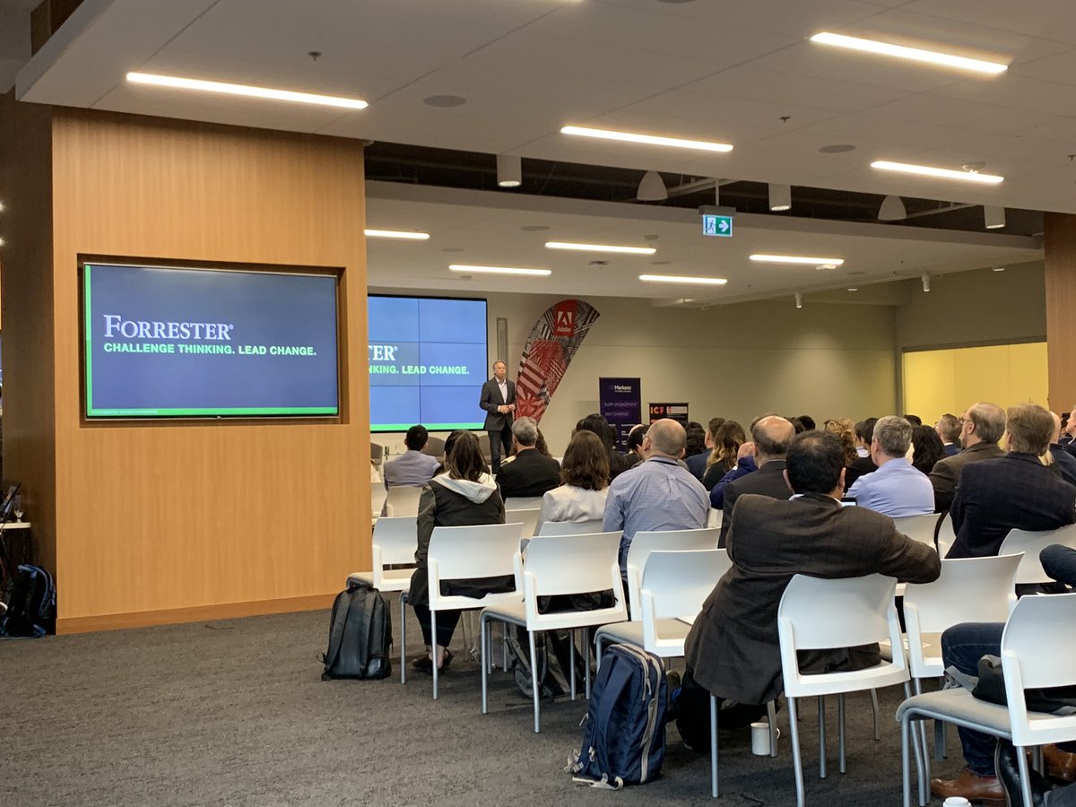 peter_sheldon's tweet photo. Fun to hear about the impact of great #CXP on revenue with my old colleague @TedSchadler at the Adobe Digital Experience Makers @AdobeCanada @AdobeExpCloud https://t.co/pQXSqV3Dan