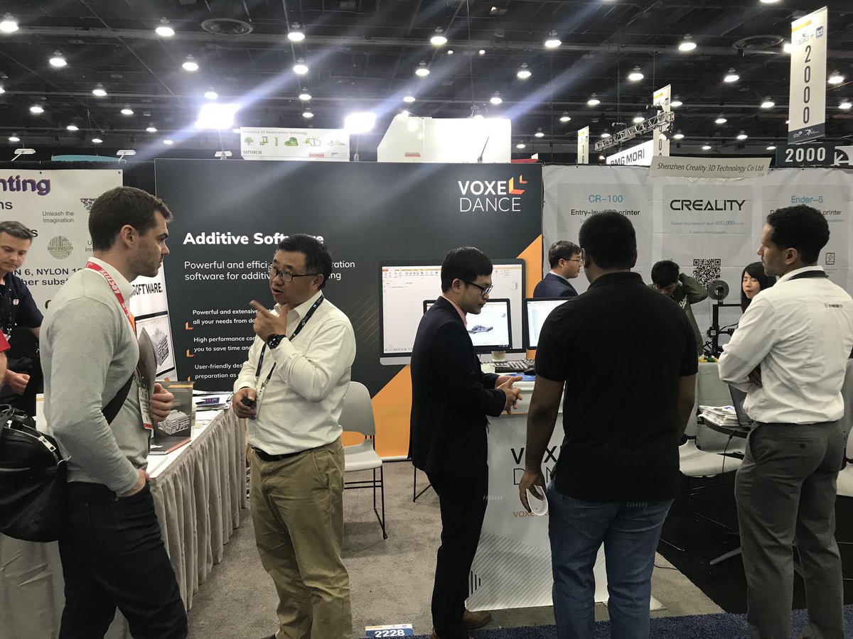 jorsoncy's tweet photo. The last day of Rapid+TCT. Come visit our booth 2228.
#Rapidevent #tct #TCTShow #3dprinting https://t.co/SmdBnFQutO