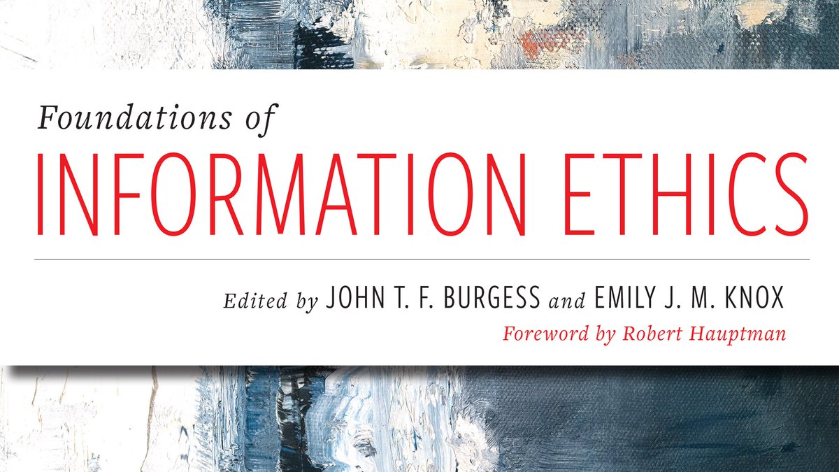 In an <a href="/ALALibrary/">American Library Association</a> blog post, #iSchoolUI Assoc. Prof. &amp; BS/IS Program Dir. @ejmknox talks about her new book, "Foundations of Information Ethics," its utility as a teaching text &amp; the professional confidence gained by being familiar with information ethics. bit.ly/2WhVK4i