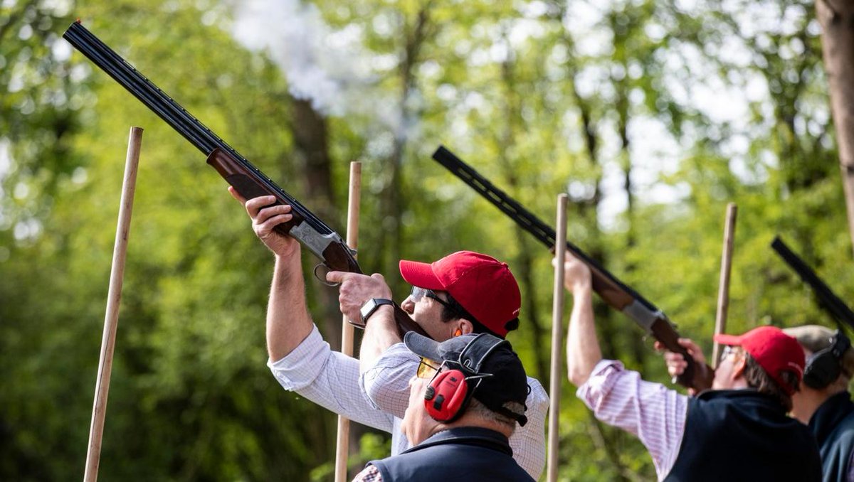 ZeusEventsUK's tweet image. #ThrowbackThursday to the Zeus Annual Shooting Day @EJChurchill Our full album is now LIVE over on our Facebook, spot some Rugby Legends, tag yourself and join us next year?⚡
#CorporateEvents #EliteEvents #CorporateHospitality #ZeusAnnualShoot #shootday #clayshooting #zeusevents