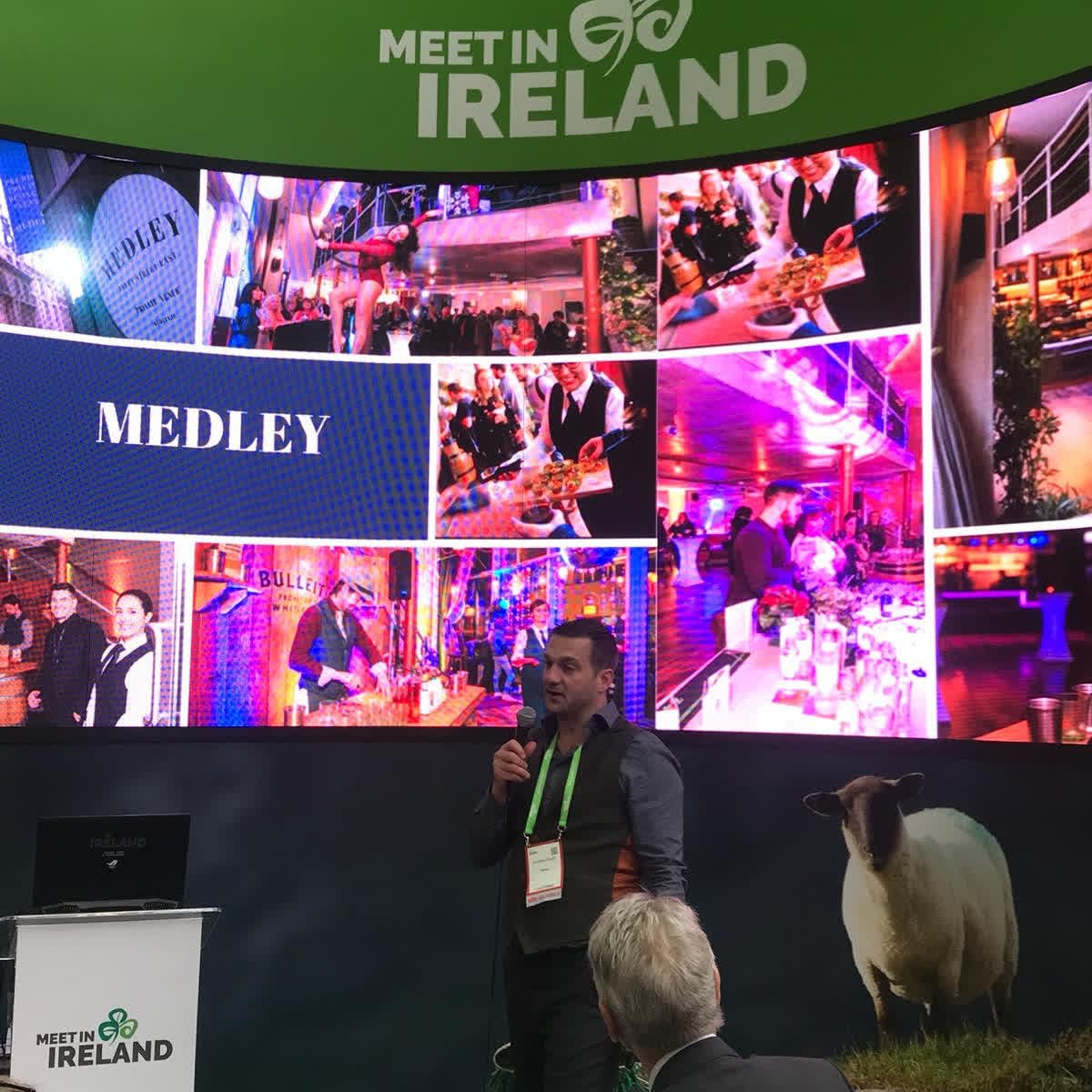 Delighted to be at #IMEXperience #IMEX19 with <a href="/MeetInIreland/">Meet in Ireland</a> and help promote local produce such as:
🥃 <a href="/TeelingWhiskey/">Teeling Whiskey</a>
🍰 <a href="/thecupcakebloke/">The Cupcake Bloke</a>
🐟 <a href="/BurrenSalmon/">Birgitta HedinCurtin</a>
🥩 <a href="/HMButchers/">Hugh Maguire - The Smokin’ Butcher</a>