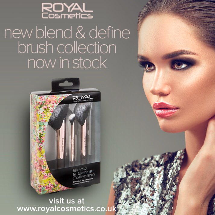 RoyalCosmetics's tweet photo. You can now find our NEW Blend and Define Brush Collection at https://t.co/pw7OiqBD3N #royalcosmetics #makeupbrushes #blend #define #new https://t.co/PAXqBDVPPO