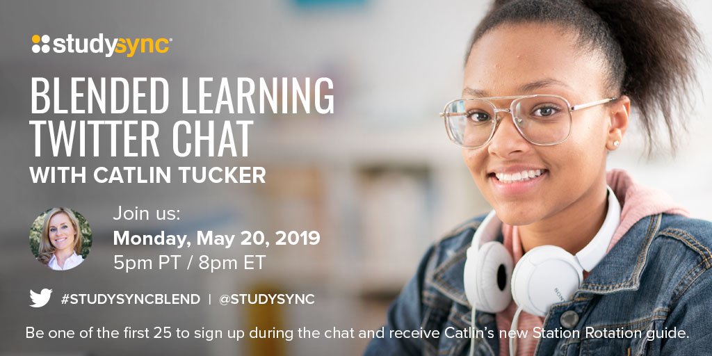 studysync's tweet photo. Scan through the tips and tricks offered during our #BlendedLearning Twitter Chat with @Catlin_Tucker
https://t.co/qvI9dmvX1s #StudySyncBlend https://t.co/47UEeQmGte
