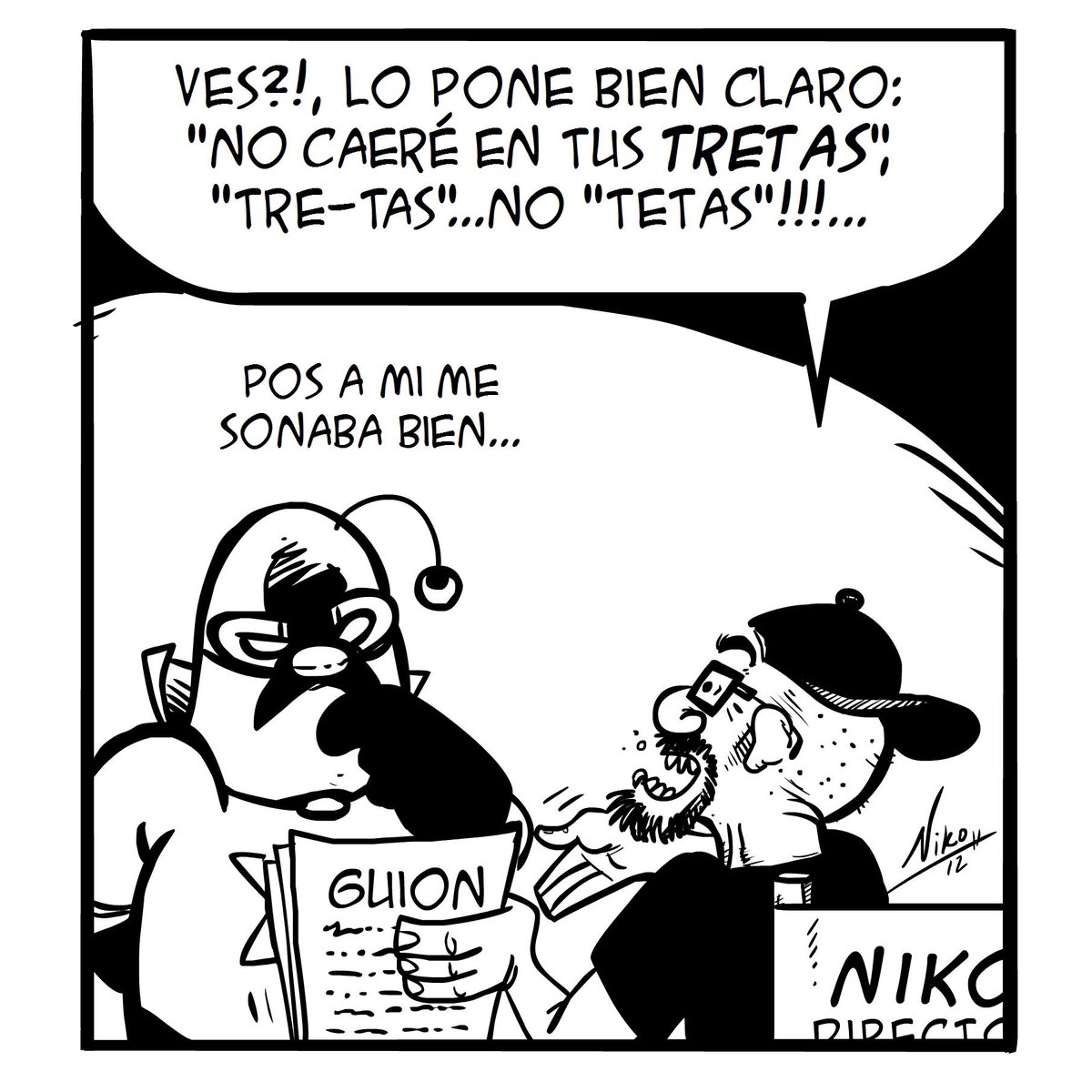 Nikotxan's tweet photo. #15 TIRA CÓMICA DE CÁLICO ELECTRÓNICO (2012)
by @CalicoOficial https://t.co/UJvGXQ157K