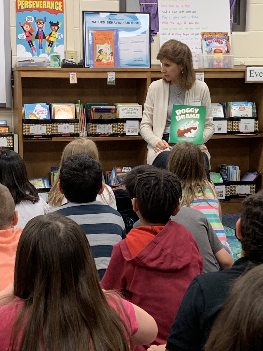 Jump4JWR's tweet photo. Thank you Andra Gillum for sharing your series Doggy Drama with our second graders! @SusanCookTeach https://t.co/53sHxqmVgE