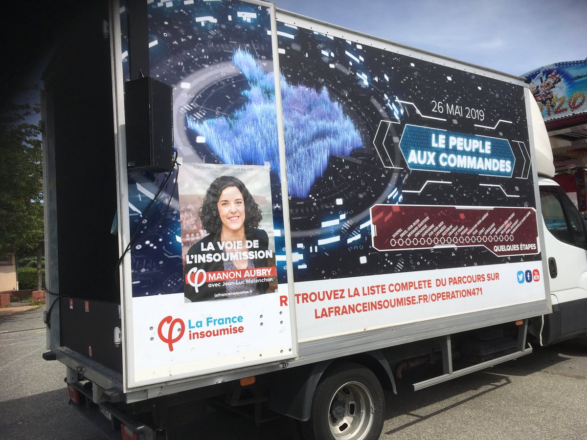 LaureTachoires's tweet photo. Le #holovan de la #FranceInsoumise est à #Ramonville jusqu’à 18:30 !
Place Jean Jaurès près du cinéma
Venez https://t.co/eseWLyLAlb ! https://t.co/B5551N5R8v