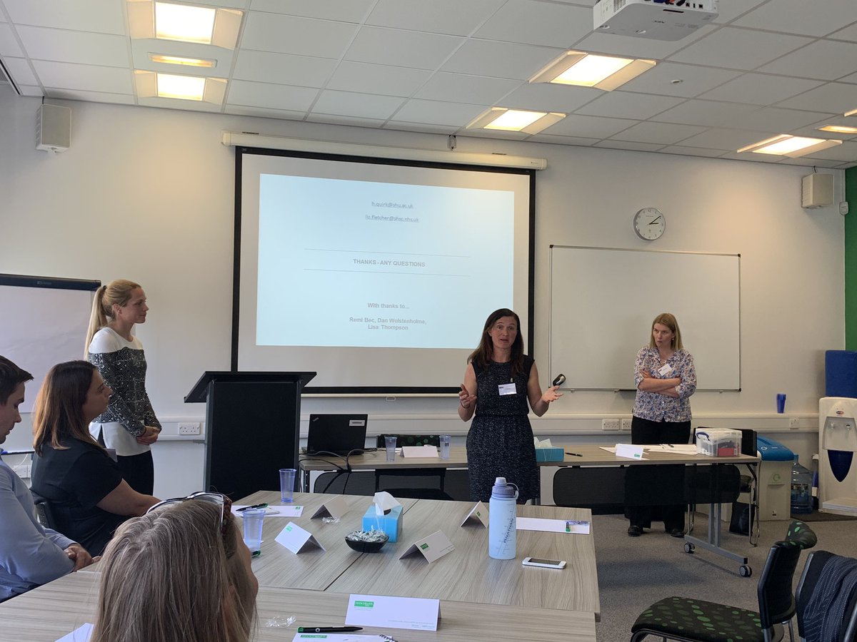 _GemmaTT's tweet photo. Today @HQuirky and @lizdry present their work on @movemoresheff for Mental Health - using physical activity to promote social inclusion, wellbeing and recovery for people with SMI #PCMH2019 #MoveMore https://t.co/8aMiiZ3pNL