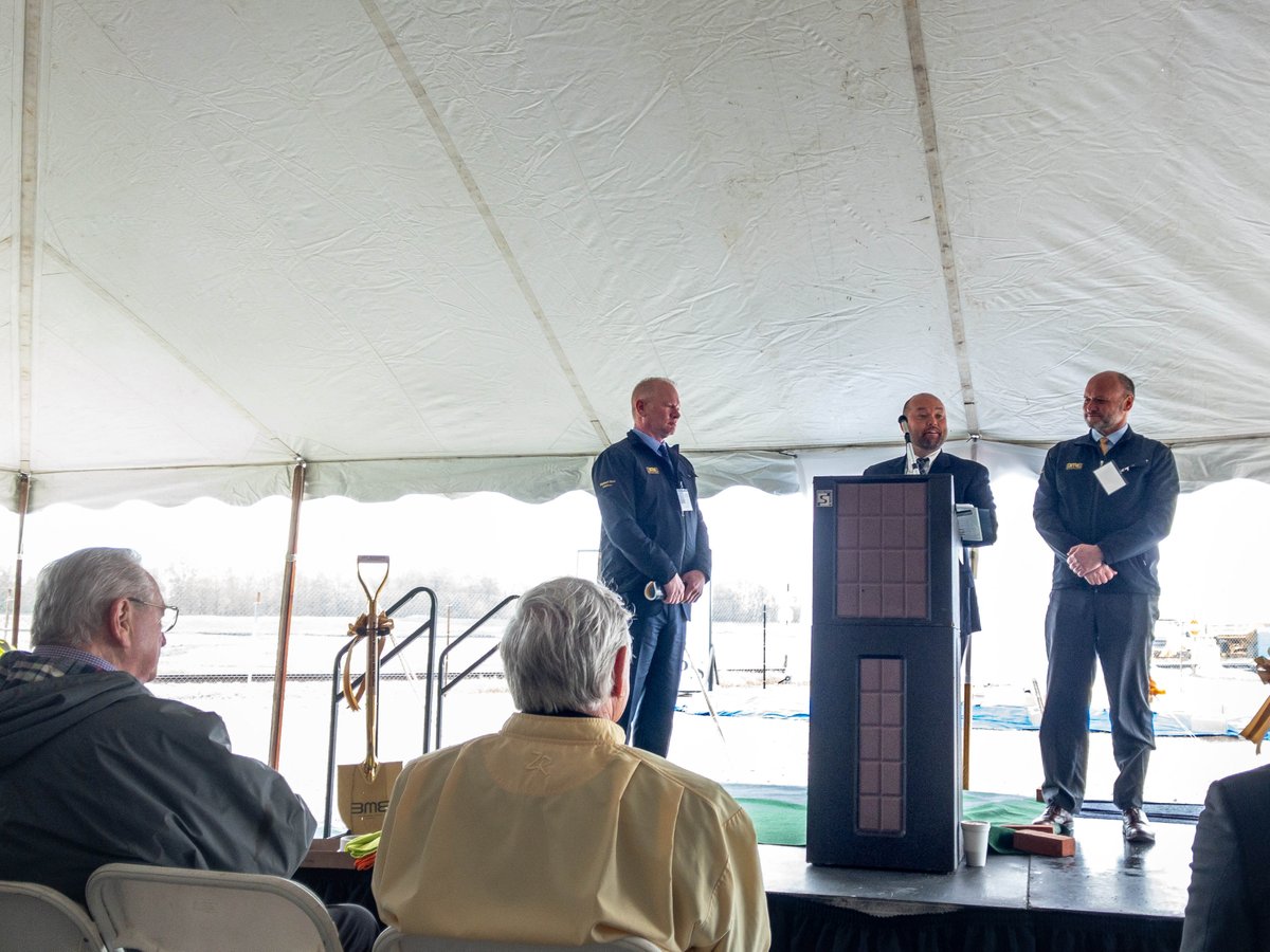 MSKTDassociates's tweet photo. Groundbreaking ceremony yesterday on a Plastics-to-Fuel plant in Ashley, IN. We're providing general building architectural design with mechanical & electrical engineering. Structural engineering by #CESolutions Great teaming again @SteveOsbornPE & @JICI_! https://t.co/bQsY7wwByk https://t.co/N4O2BO5mE7