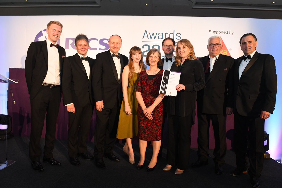 RICS Awards Bristol last night. Well done Uphill Manor, a fantastic project to be involved in.