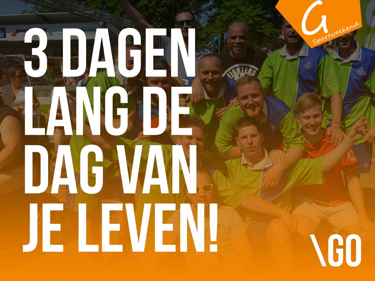 #𝐆𝐒𝐩𝐨𝐫𝐭𝐰𝐞𝐞𝐤𝐞𝐧𝐝𝐀𝐦𝐚𝐫𝐚𝐧𝐭 is een 3-daags evenement tijdens het aanstaand #Pinksterweekend waarbij  diverse sportevents gehouden worden voor mensen met en zonder beperking, vertegenwoordigd door verschillende verenigingen. bit.ly/2JmrM97
#Groels #Tilburg