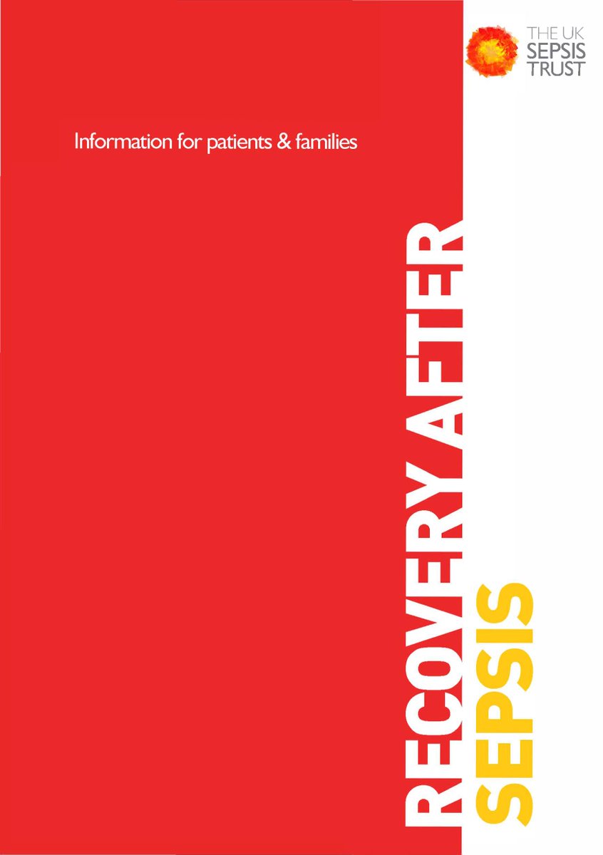 Our recent survey showed that 70% of sepsis survivors leave hospital with no information about recovery. We are pleased to announce that our new Recovery After Sepsis booklet is now available to download from our website &amp; will be on our online shop soon! sepsistrust.org/get-support/re…