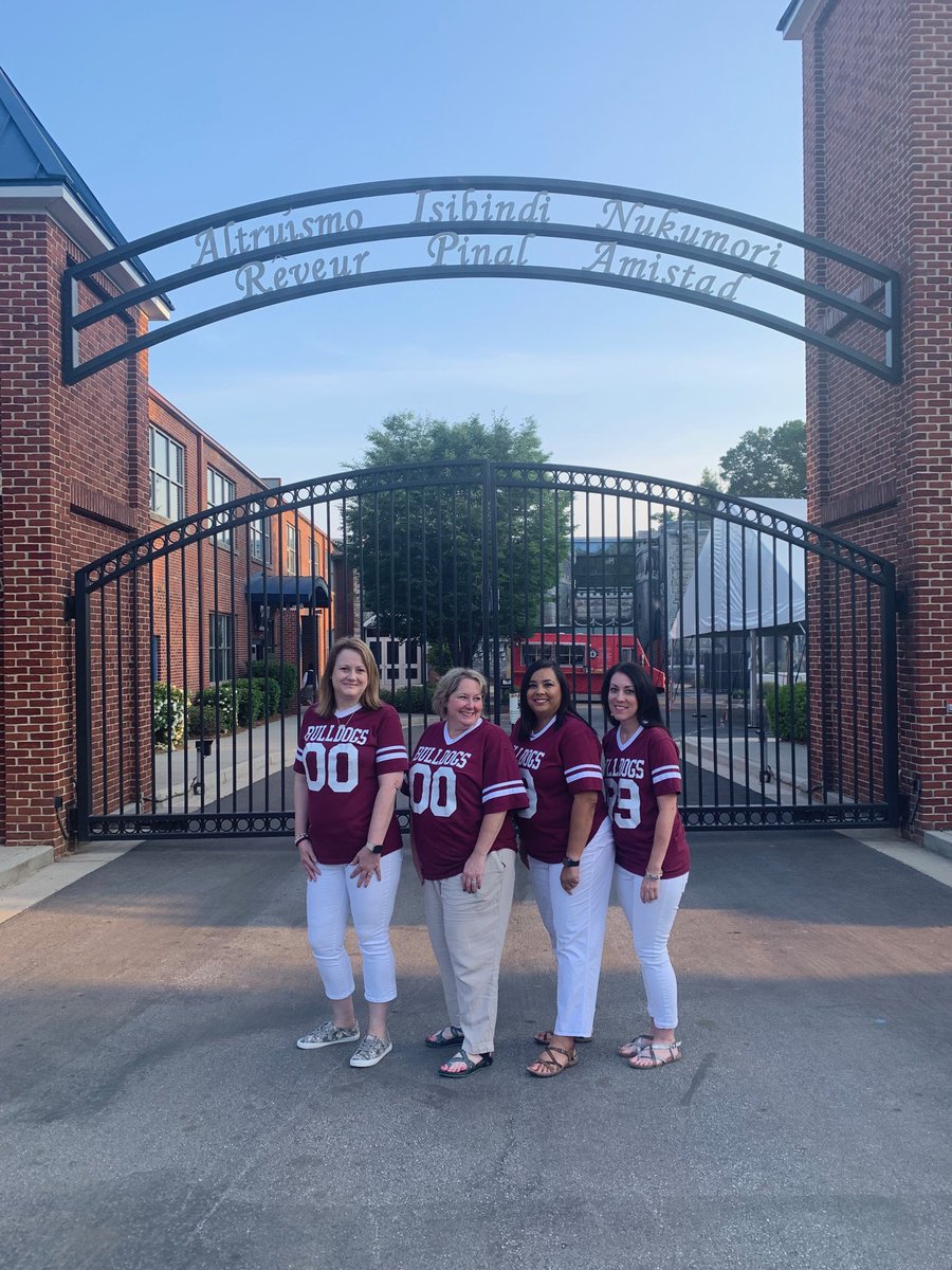 Four NAES teachers are attending the Ron Clark Academy today.