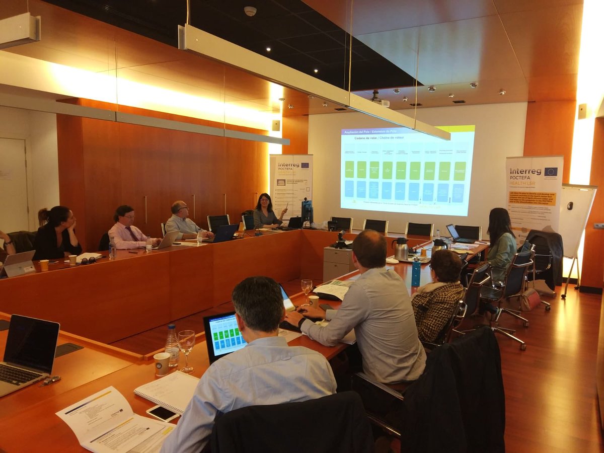 HealthLSR's tweet photo. Reunión de clausura del proyecto Health #LSR en la @ClinicaNavarra https://t.co/1NoP8FPJGx