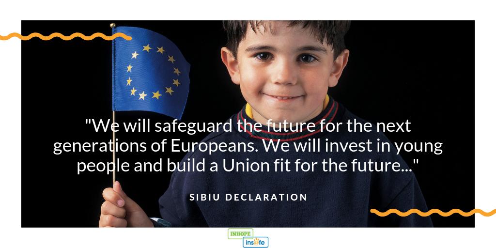 Insafenetwork's tweet photo. We must build a 🇪🇺 able to cope with the digital challenges & ensure the #internet is a place of opportunities, empowerment & culture for #children & young people.
➡️ https://t.co/CZhJ2dp4Mf
#TogetherForABetterInternet | #SibiuDeclaration | @Insafenetwork | @INHOPE_PR https://t.co/n50xFS25P7