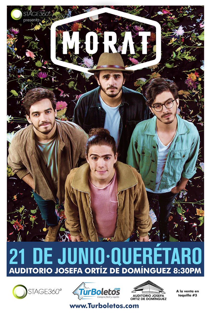Stage360mx's tweet photo. Morat llega a Querétaro!!!
#moratenqueretaro https://t.co/ErcjZIGrwG