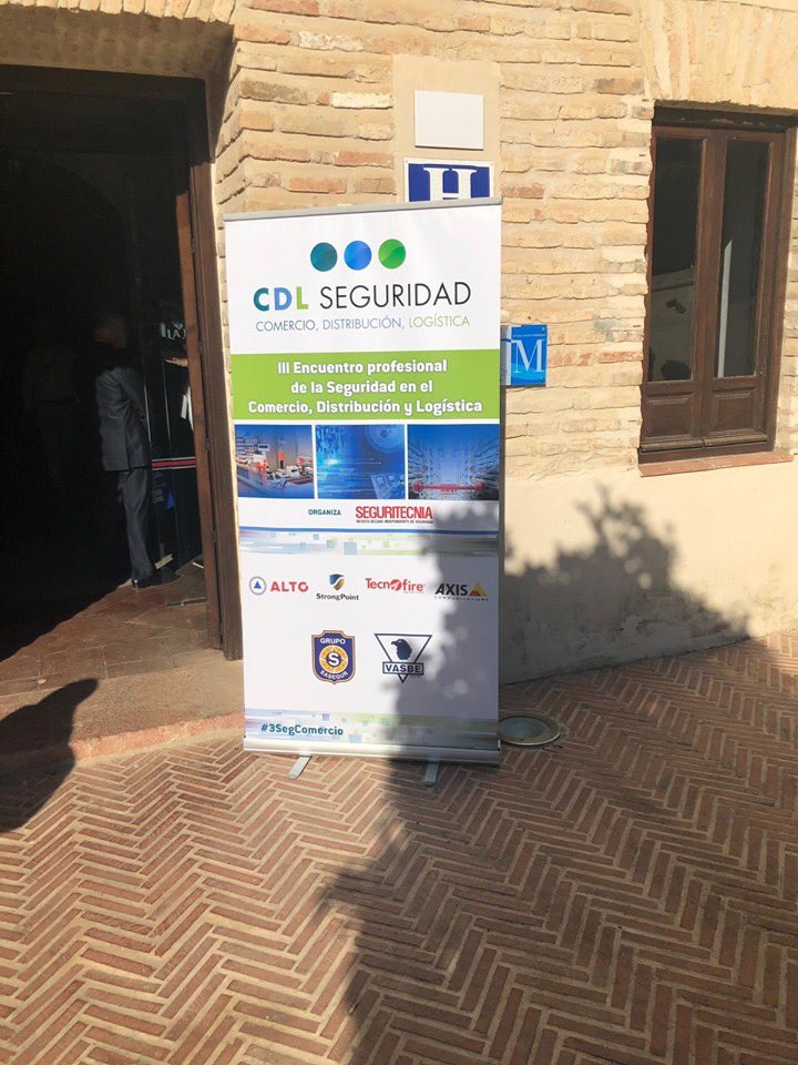 SasegurSL's tweet photo. III Encuentro profesional de la Seguridad en el Comercio, Distribución y Logística #3SegComercio @Seguritecnia
¿Quieres ver la retransmisión por streaming?
https://t.co/HVUWutDhv3 https://t.co/RhsdhmYJxo