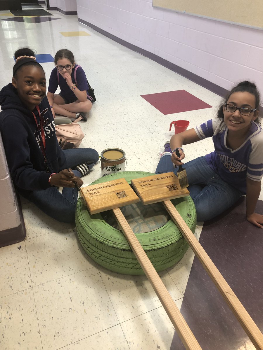 MrsSummers_wrms's tweet image. The trail markets at WRMS are coming together! Stay tuned to find out when they will be available for public use! #wrmswolves #REYNproud