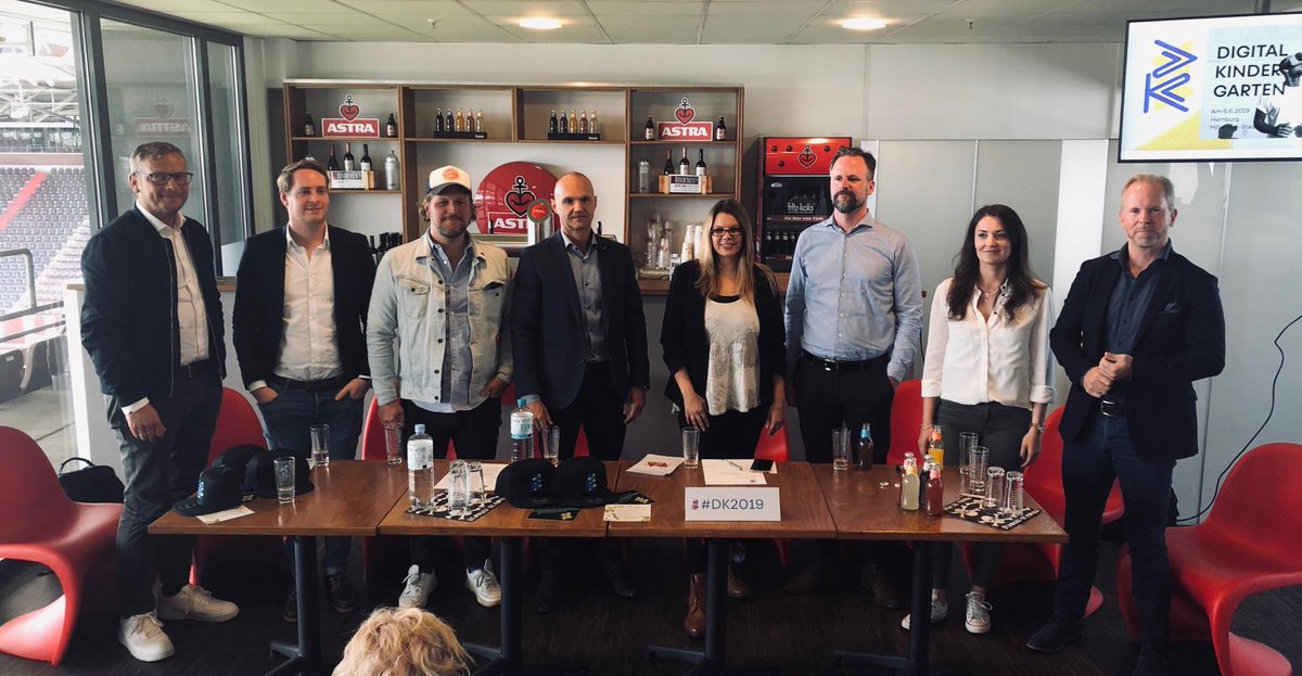 And while Minjoo &amp; Stefanie enjoyed the #ADCFestival2019 at #kampnagel, <a href="/karelgolta/">Karel J. Golta</a> chatted with makers and partners of #DK2019 at the #Millerntor stadium... We are busy 🐝