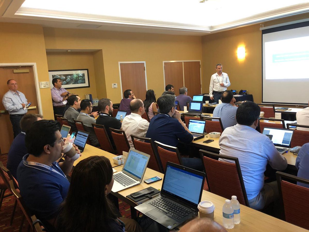 AudioCodes's tweet image. Live from @AudioCodes #CALA #Innovate2019 full class at our workshop day 1!